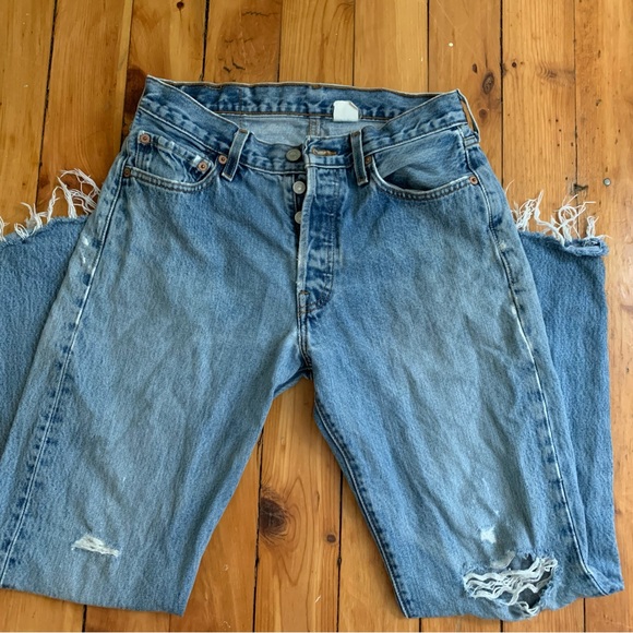 Levi's | Jeans | Levis Distressed Jeans | Poshmark